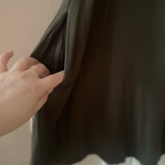 Forest green Socialite fit and flare swing dress with pockets - Picture 2 of 6